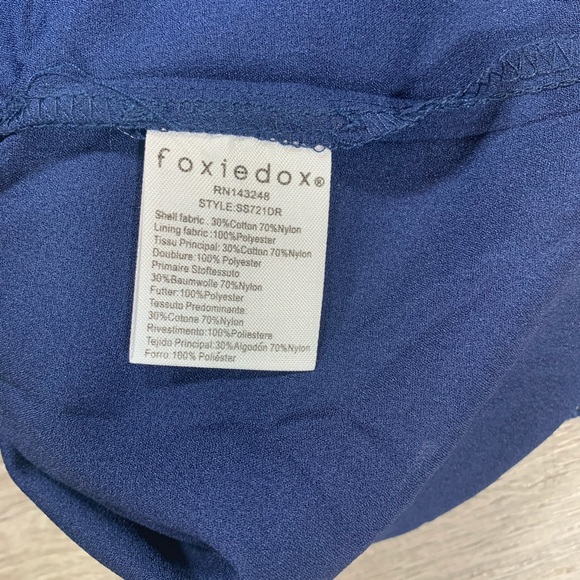 Foxiedox women’s blue lace dress - Picture 5 of 5